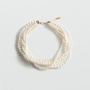 Mango Cream Multi-Strand Necklace